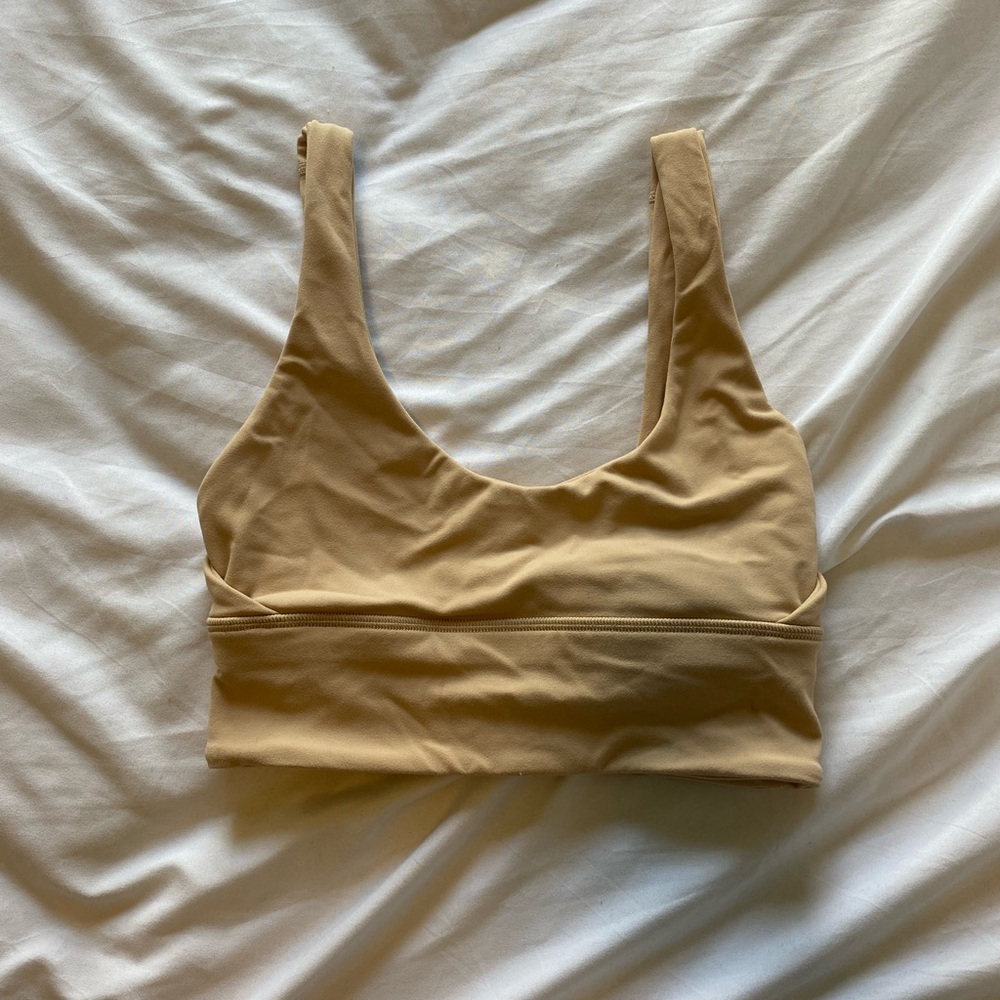 nude LULULEMON sports bra